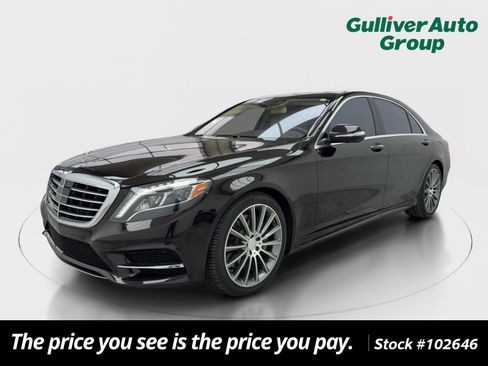 Used 2015 Mercedes-Benz S 550 Sedan w/ Sport Package w/ Sport Package image 1