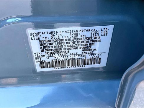 Certified 2024 Nissan Sentra SV image 33