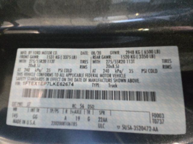 Used 2020 Ford F150 XL w/ Equipment Group 101A Mid AWD/4WD image 25