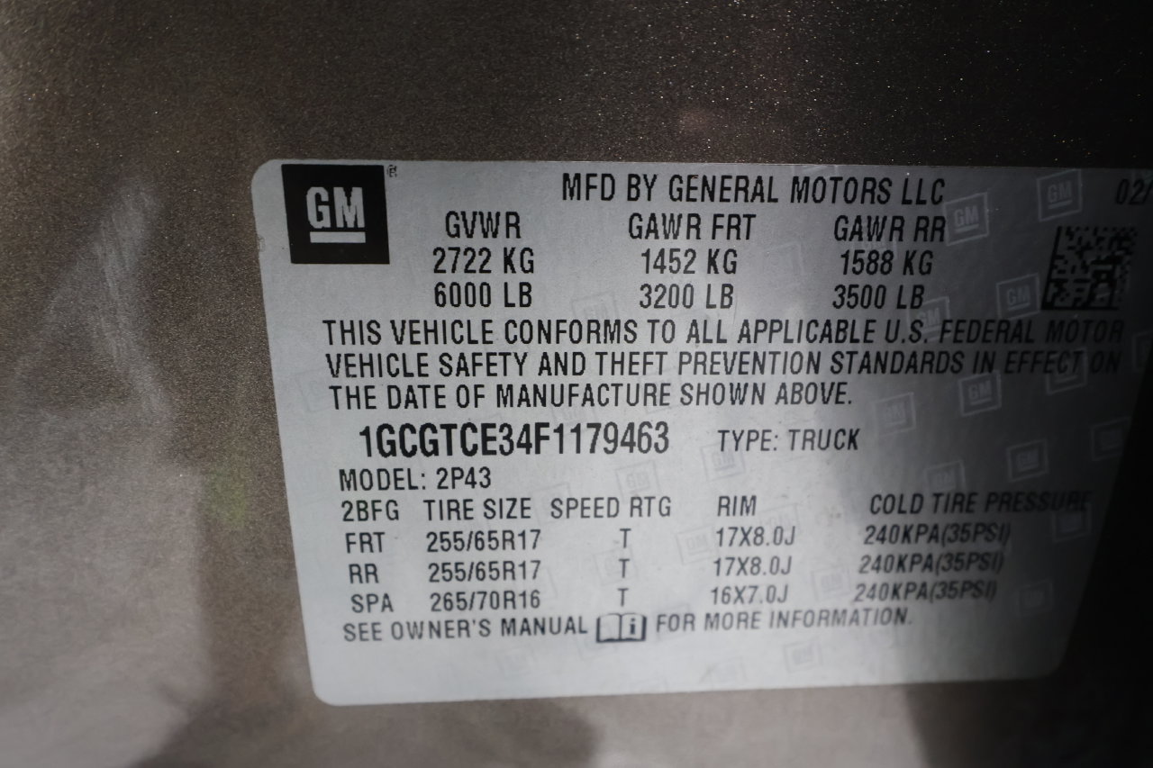 Used 2015 Chevrolet Colorado Z71 AWD/4WD image 19