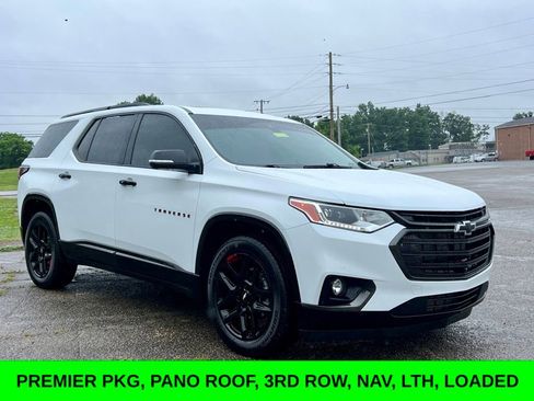 Used 2021 Chevrolet Traverse Premier w/ Redline Edition AWD/4WD image 1