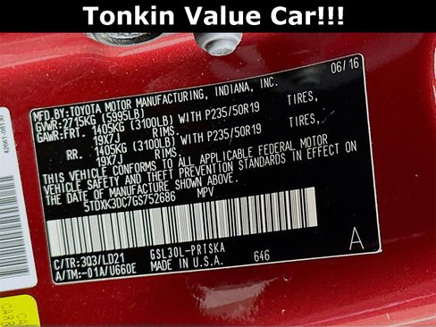 Used 2016 Toyota Sienna L image 35