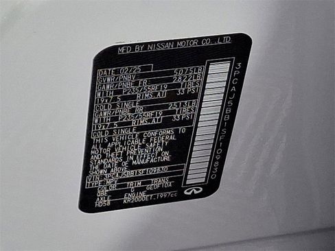 Certified 2025 INFINITI QX50 Luxe image 23