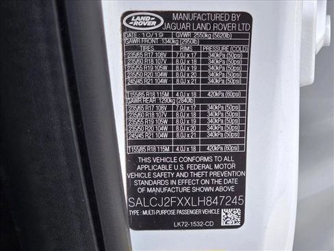 Used 2020 Land Rover Discovery Sport S AWD/4WD image 22