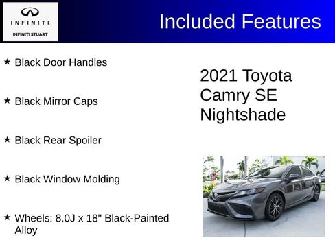 Used 2021 Toyota Camry SE image 3
