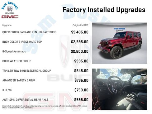 Used 2021 Jeep Wrangler Unlimited Sahara image 3
