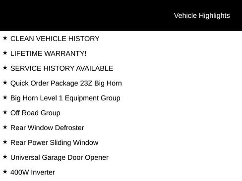 Used 2025 RAM 1500 Big Horn AWD/4WD image 6