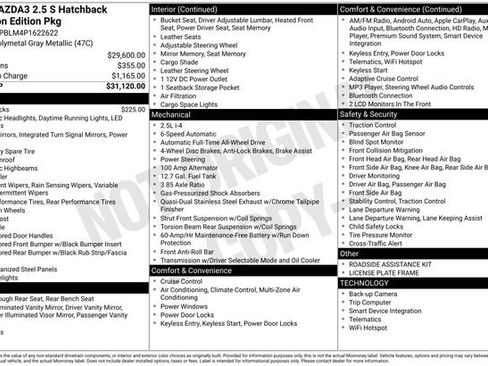 Used 2023 MAZDA MAZDA3 s image 26