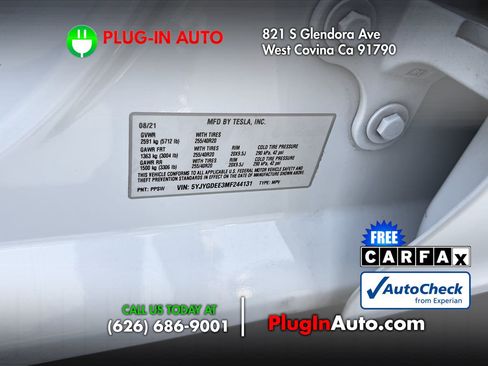 Used 2021 Tesla Model Y Long Range AWD/4WD image 10