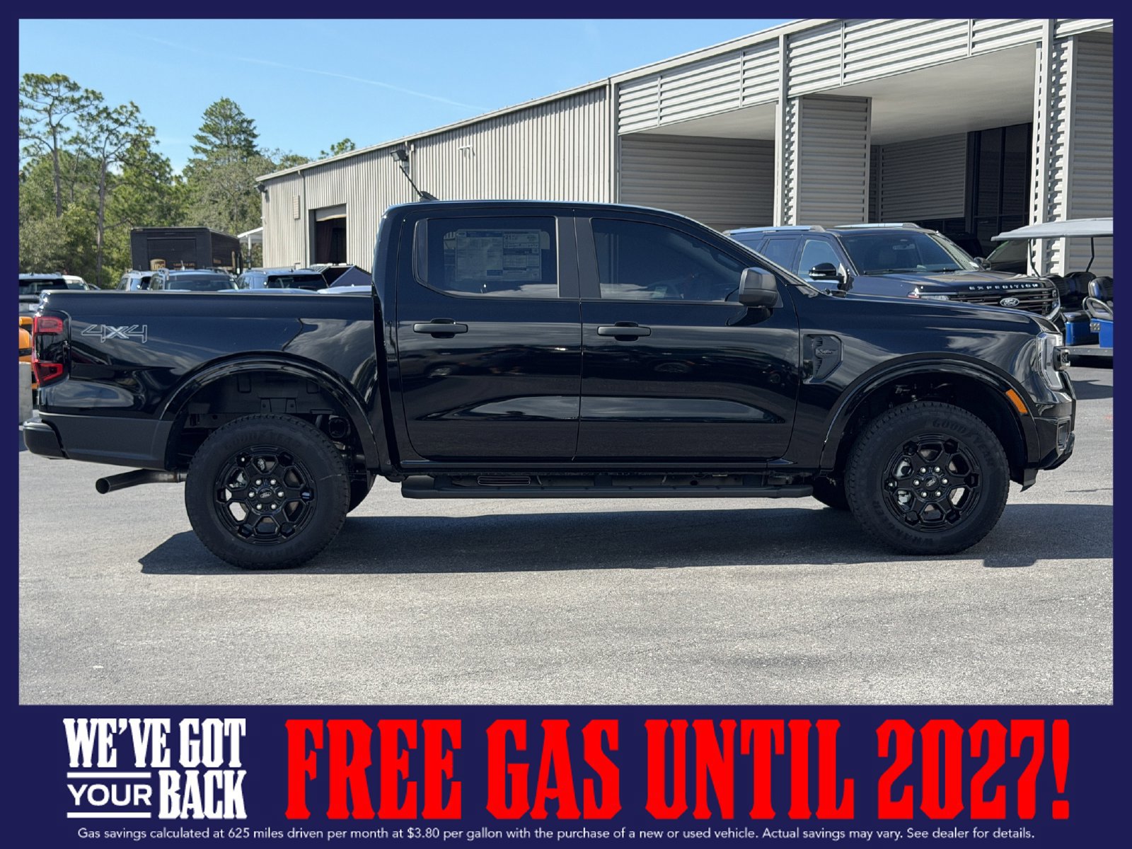 New 2026 Ford Ranger XLT w/ Black Appearance Package AWD/4WD image 3