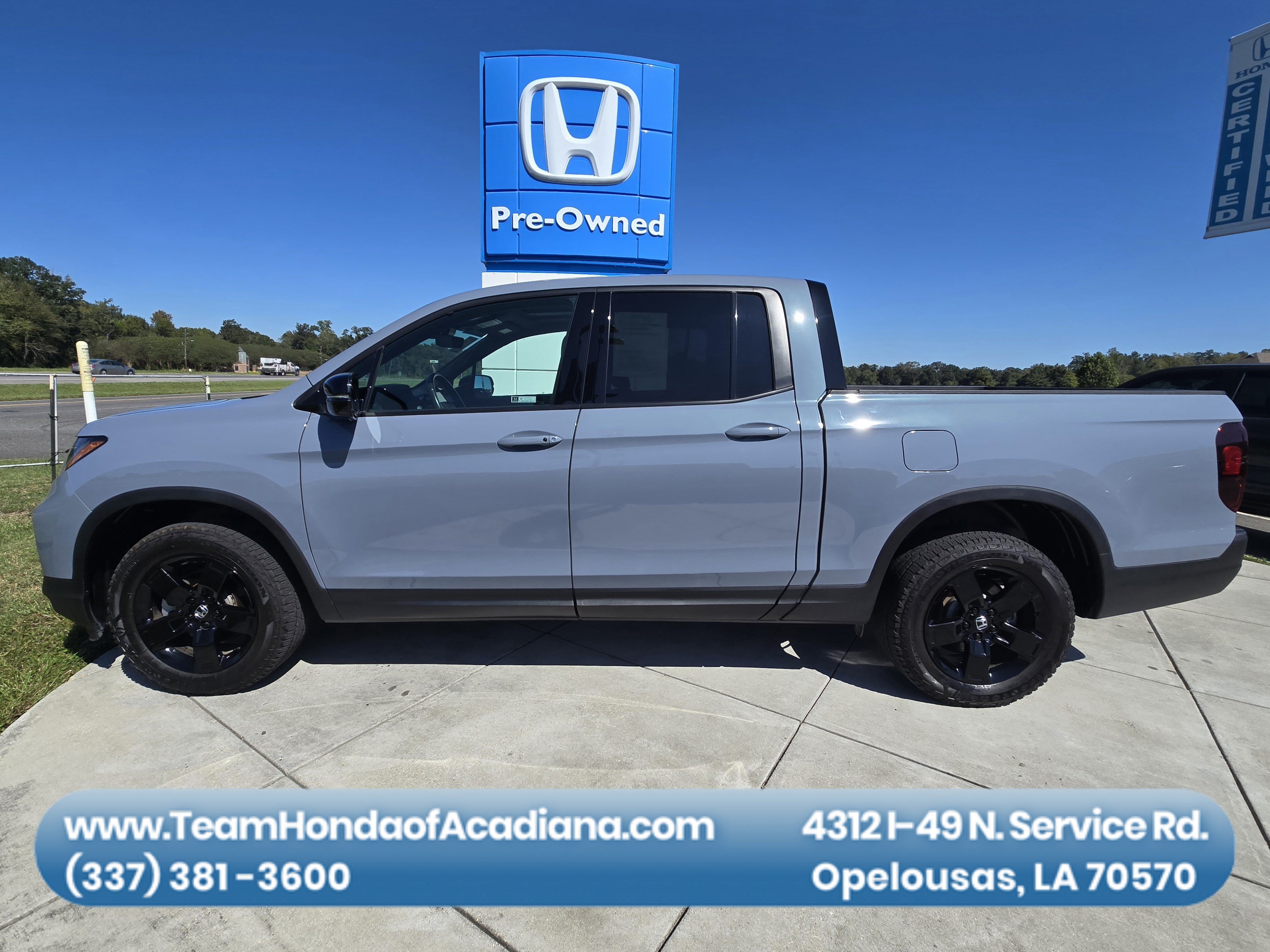 Certified 2025 Honda Ridgeline Black Edition image 1