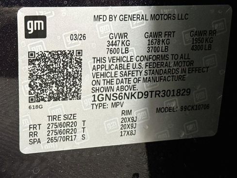 New 2026 Chevrolet Tahoe LT w/ Comfort Package AWD/4WD image 33