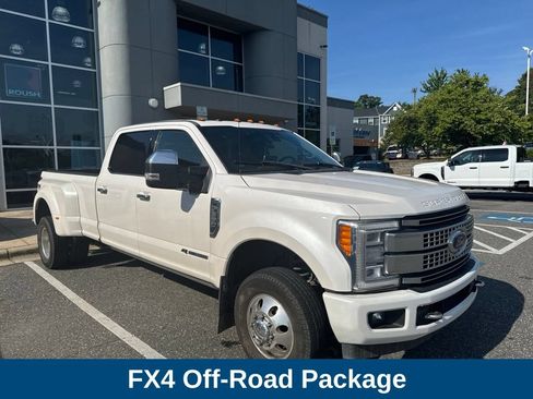 Used 2018 Ford F350 Platinum w/ Platinum Ultimate Package AWD/4WD image 2