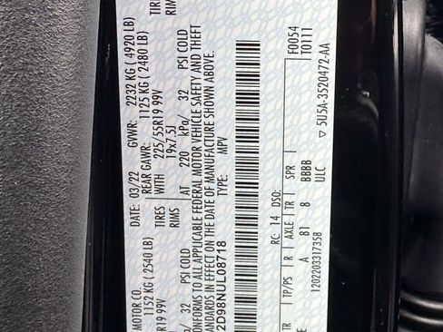 Used 2022 Lincoln Corsair Reserve w/ Equipment Group 201A image 35