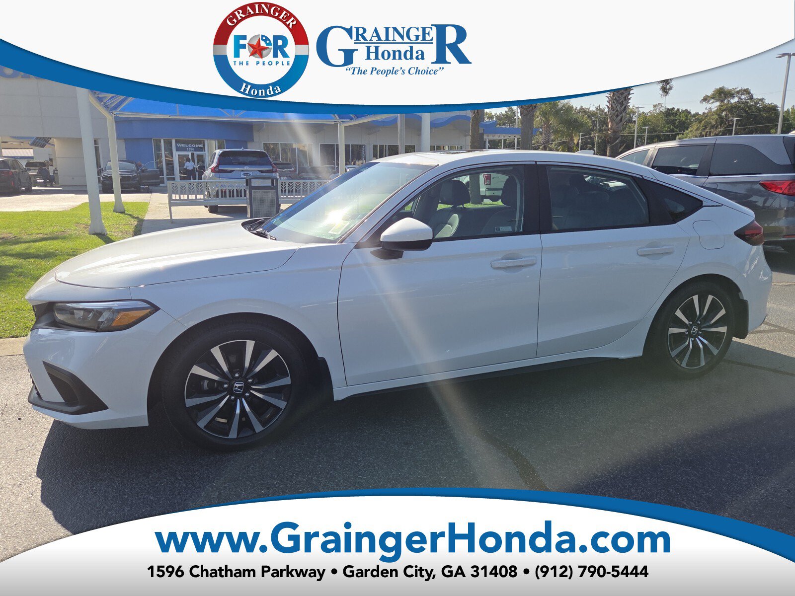 Certified 2024 Honda Civic EX-L image 1