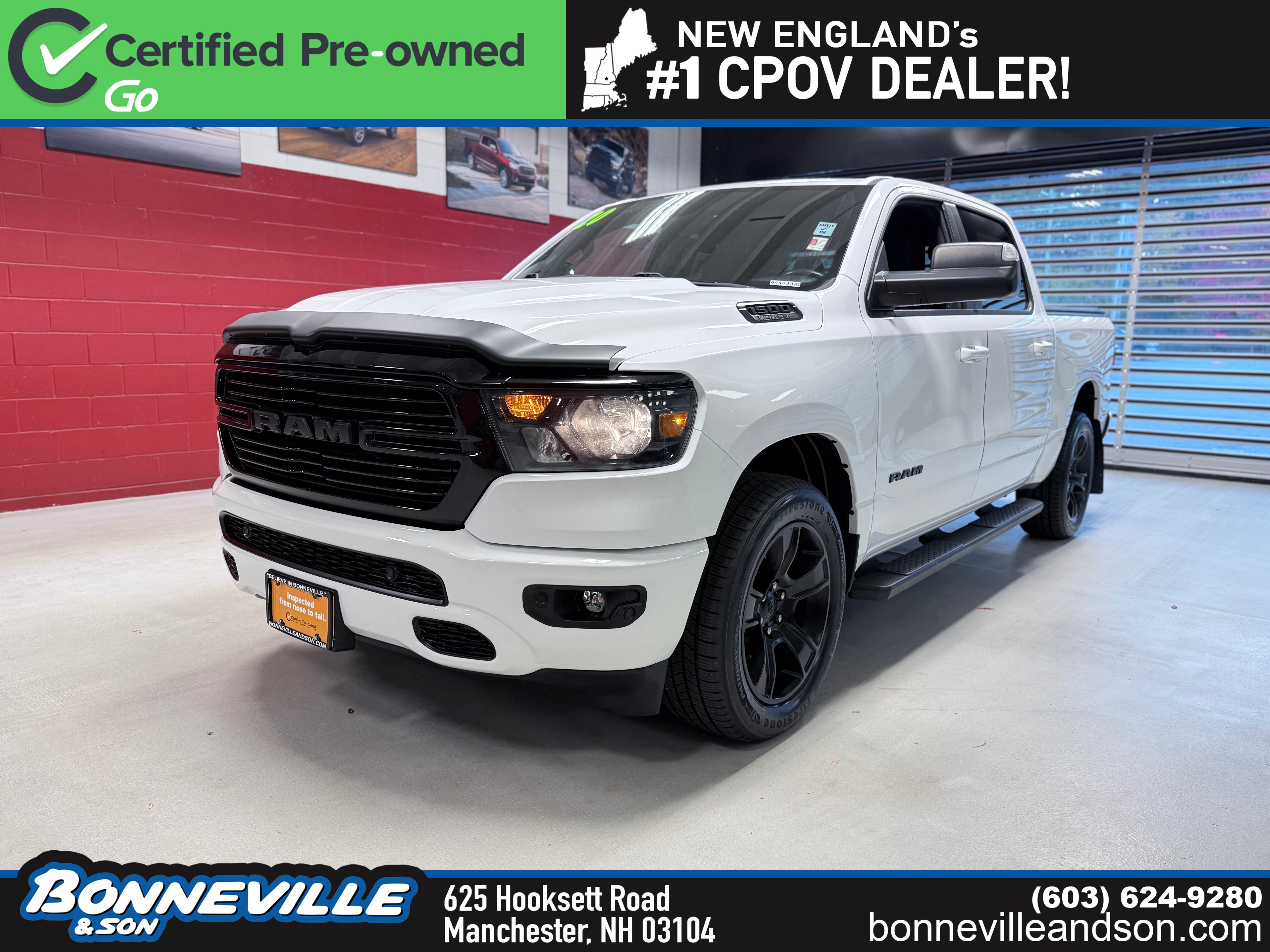 Certified 2020 RAM 1500 Big Horn AWD/4WD image 1