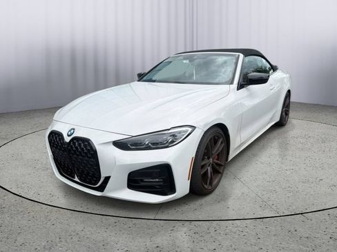 Used 2021 BMW 430i Convertible w/ M Sport Package RWD image 3