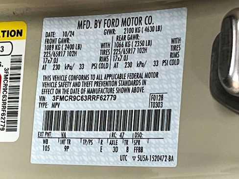 Used 2024 Ford Bronco Sport Outer Banks AWD/4WD image 31