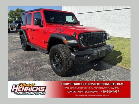 Used 2024 Jeep Wrangler Unlimited Sport AWD/4WD image 1