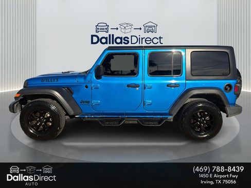Used 2021 Jeep Wrangler Unlimited Willys image 9