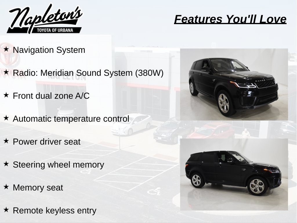Used 2020 Land Rover Range Rover Sport HSE AWD/4WD image 6