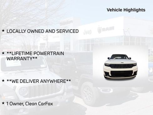 Used 2023 Jeep Grand Cherokee L Summit AWD/4WD image 5