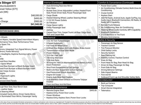 Used 2018 Kia Stinger GT image 5