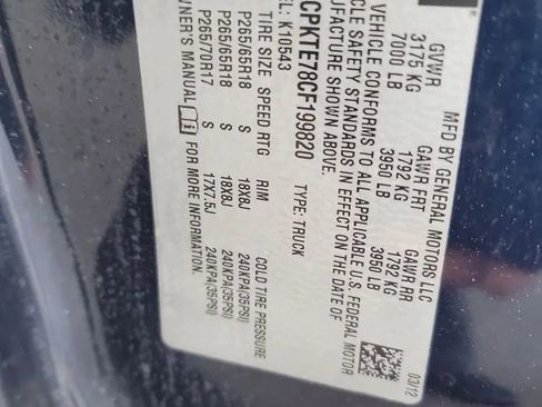 Used 2012 Chevrolet Silverado 1500 LTZ w/ Suspension Package, Off-Road image 25