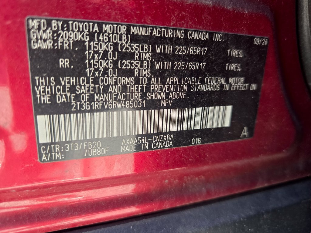 Used 2024 Toyota RAV4 LE AWD/4WD image 13