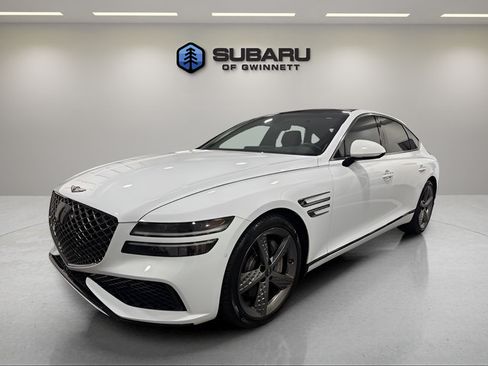 Used 2022 Genesis G80 3.5T Sport w/ Sport Prestige Package AWD/4WD image 1