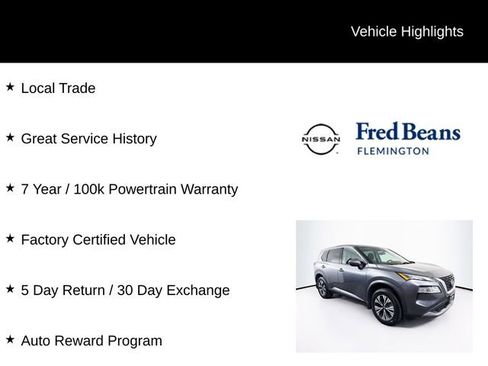 Certified 2021 Nissan Rogue SV AWD/4WD image 5