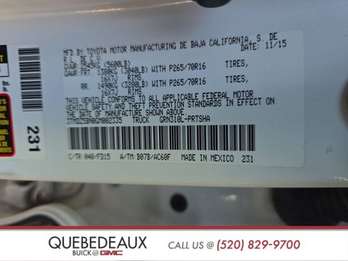 Used 2016 Toyota Tacoma TRD Off-Road w/ Towing Package image 20