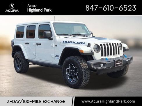Used 2022 Jeep Wrangler Unlimited Rubicon 4xe w/ Cold Weather Group AWD/4WD image 4