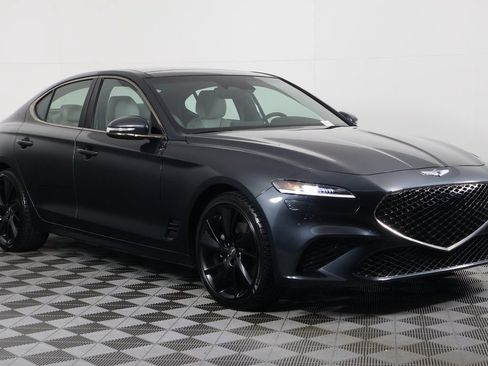 Used 2023 Genesis G70 2.0T w/ Sport Prestige Package RWD image 3