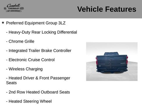 Used 2019 Chevrolet Silverado 1500 High Country w/ Trailer Camera Package AWD/4WD image 21
