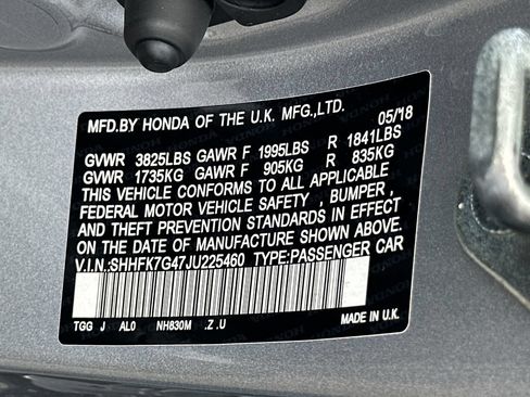 Used 2018 Honda Civic Sport image 21