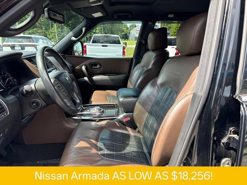 Used 2018 Nissan Armada Platinum w/ Captain Seat Package AWD/4WD image 6