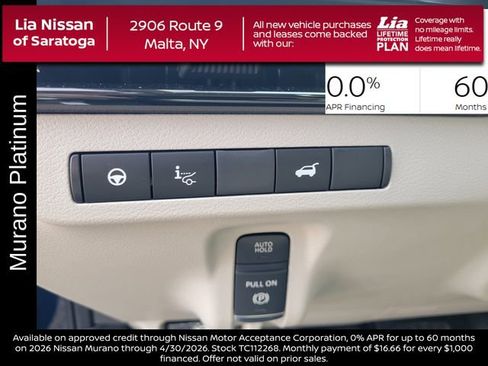 New 2026 Nissan Murano Platinum image 16