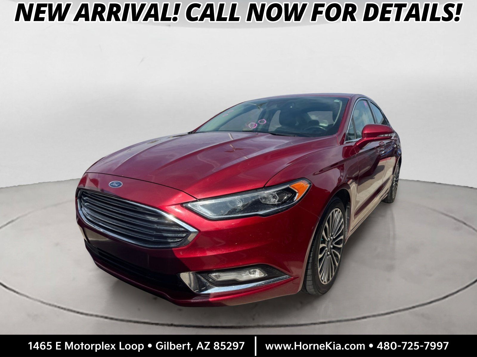 Used 2017 Ford Fusion Titanium FWD image 1