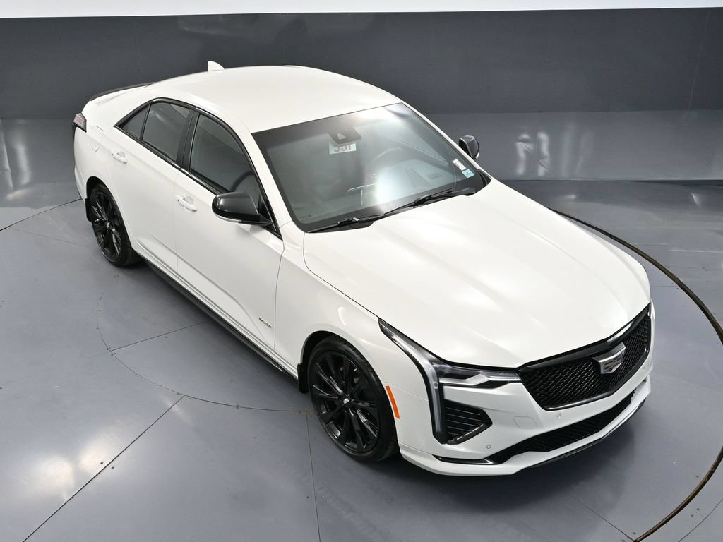 Used 2023 Cadillac CT4 V w/ LPO, ONYX Package AWD/4WD image 49