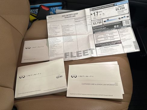 Certified 2025 INFINITI QX80 Sensory image 49
