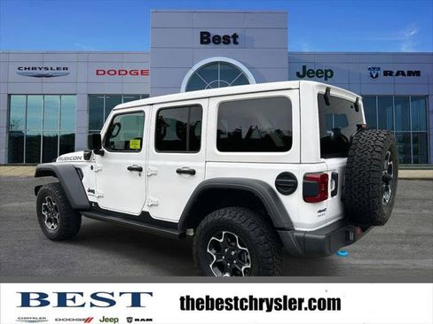 Certified 2023 Jeep Wrangler Unlimited Rubicon 4xe w/ Cold Weather Group AWD/4WD image 3