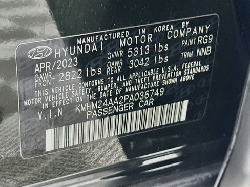 Used 2023 Hyundai Ioniq 6 SE w/ Cargo Package RWD image 12