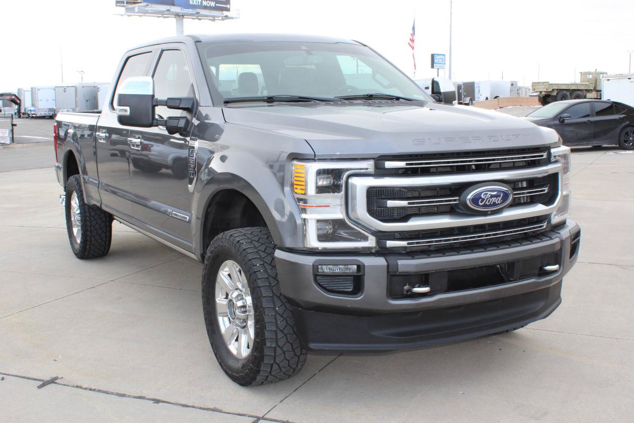Used 2021 Ford F250 Platinum w/ FX4 Off-Road Package AWD/4WD image 72