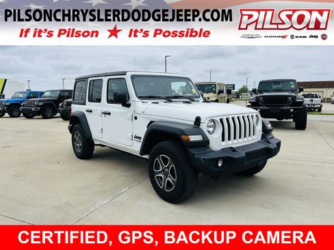 Used 2022 Jeep Wrangler Unlimited Sport AWD/4WD image 1