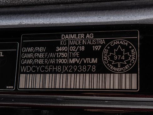 Used 2018 Mercedes-Benz G 550 Squared image 7
