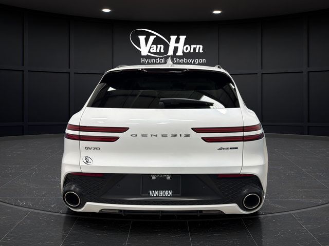 Used 2025 Genesis GV70 3.5T Sport w/ Sport Prestige Package AWD/4WD image 4