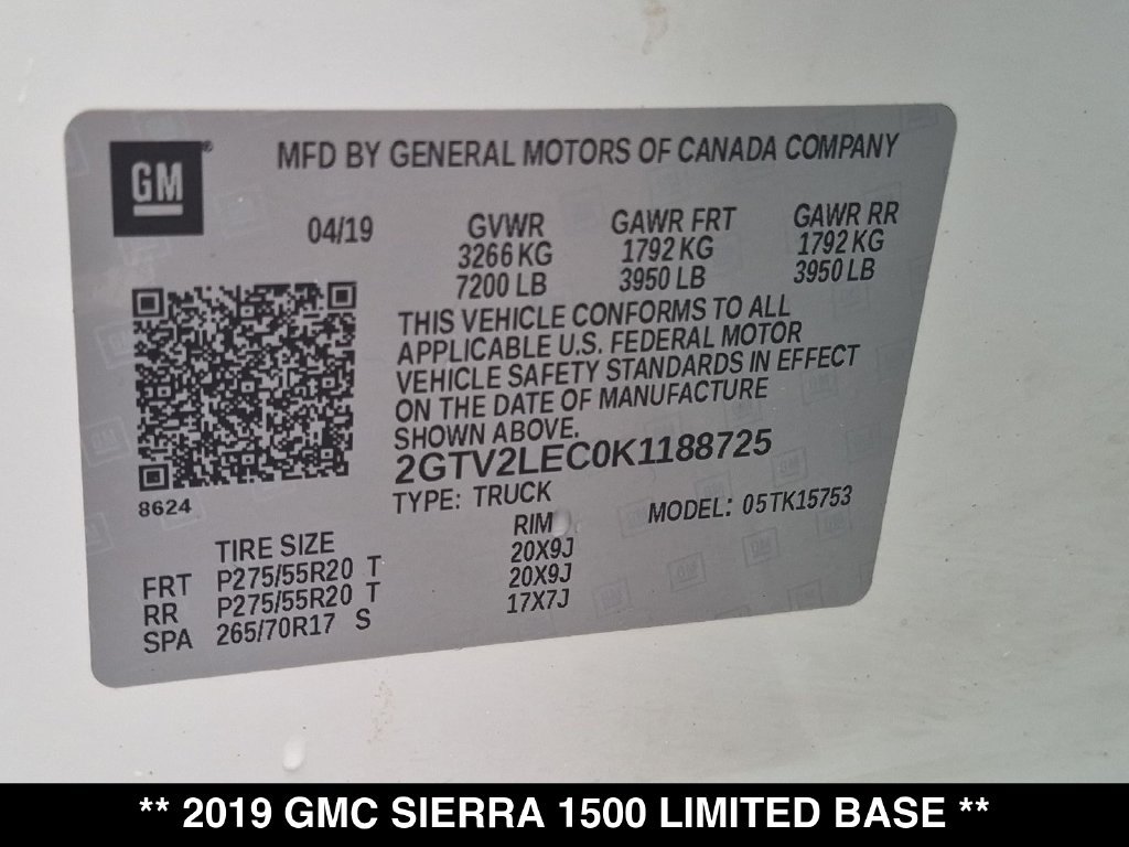 Used 2019 GMC Sierra 1500 Limited w/ Elevation Edition AWD/4WD image 33