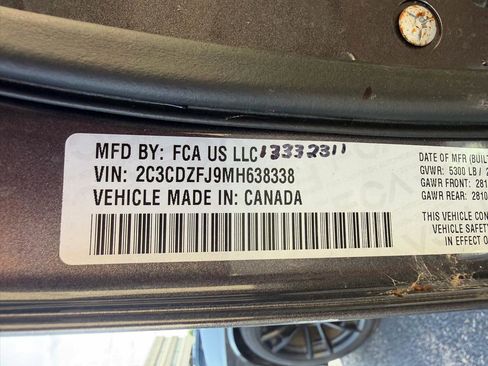 Used 2021 Dodge Challenger R/T Scat Pack w/ T/A Package RWD image 19