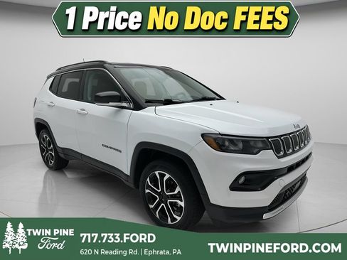 Used 2022 Jeep Compass Limited AWD/4WD image 1